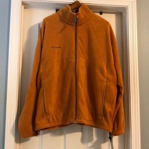 Men’s Columbia fleece full zip XXL